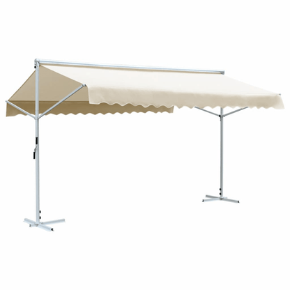 Retractable Outdoor Awning – Free-Standing Patio Sun Shade Shelter