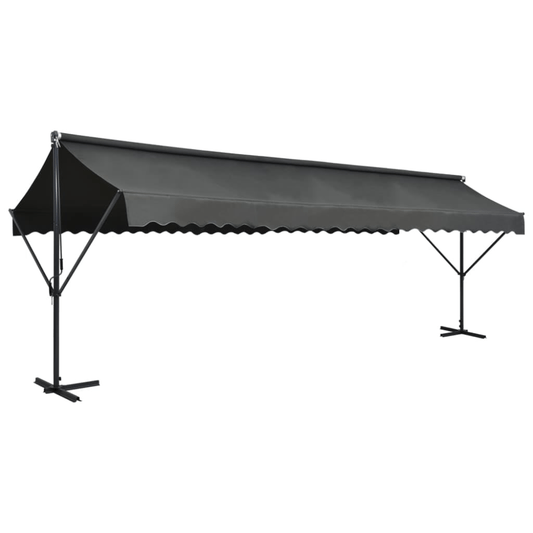 Retractable Outdoor Awning – Free-Standing Patio Sun Shade Shelter